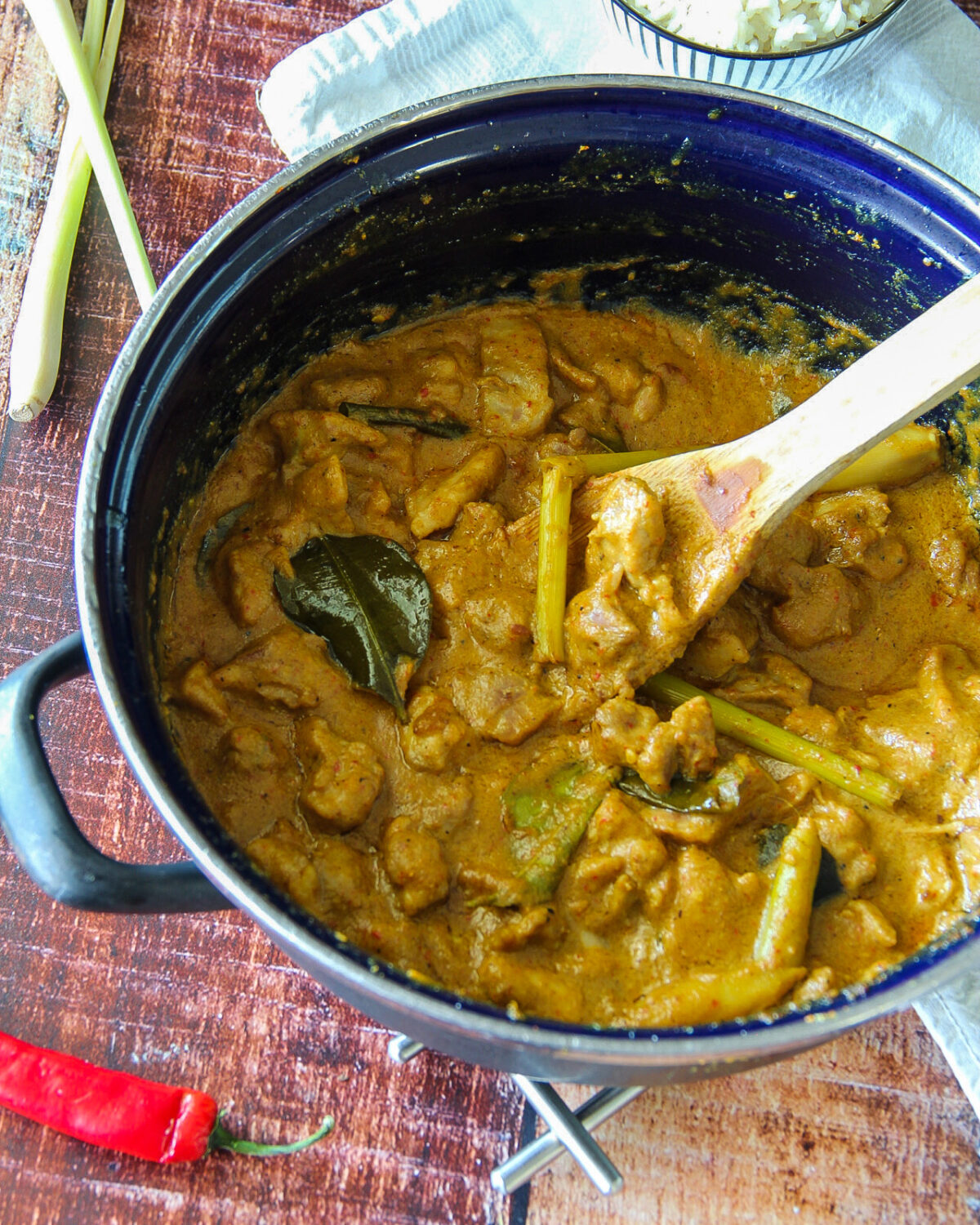 Kip rendang (Rendang ajam) | Een snelle en heerlijke versie