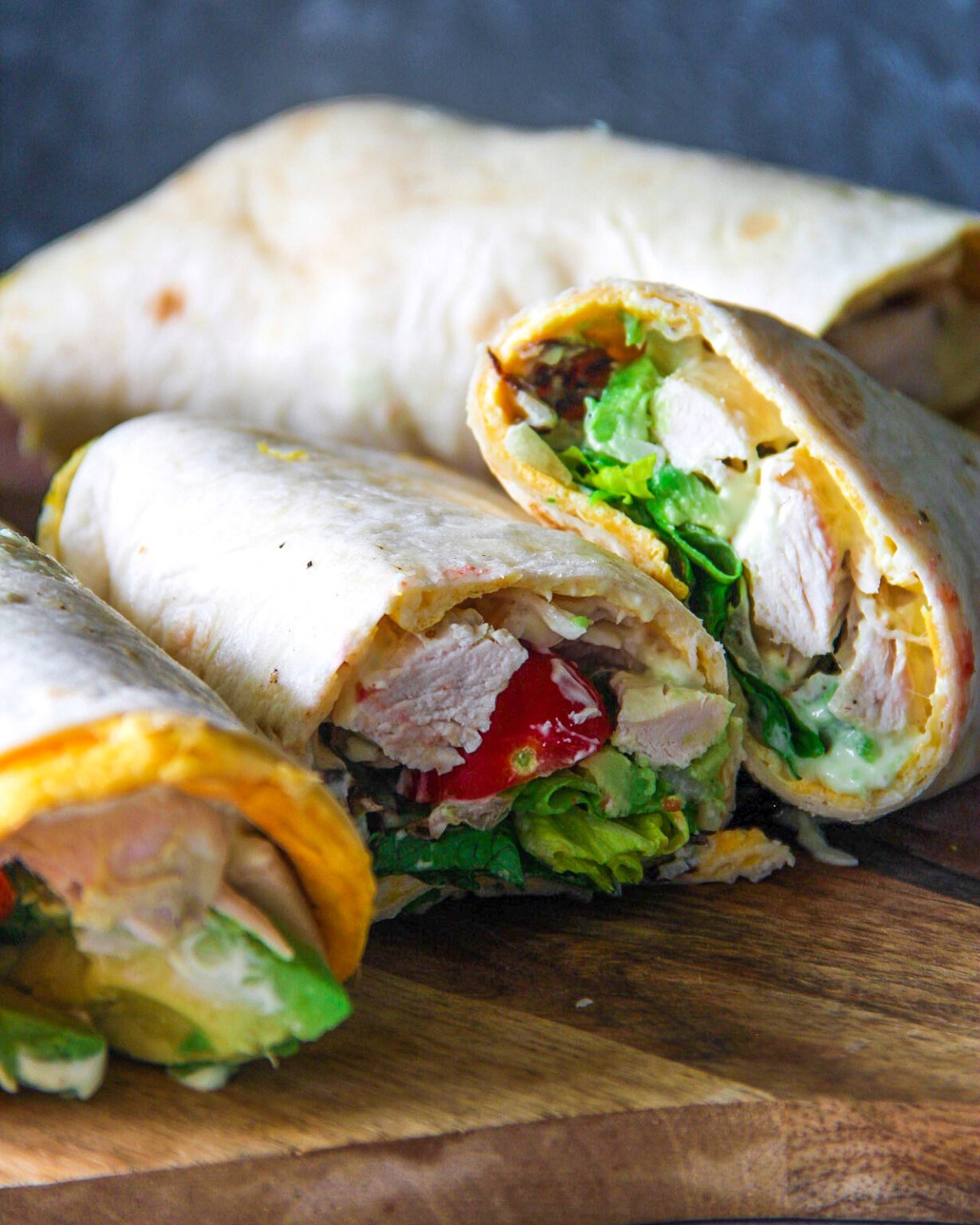 Caesar salad wrap Caesar salade omgetoverd tot wrap